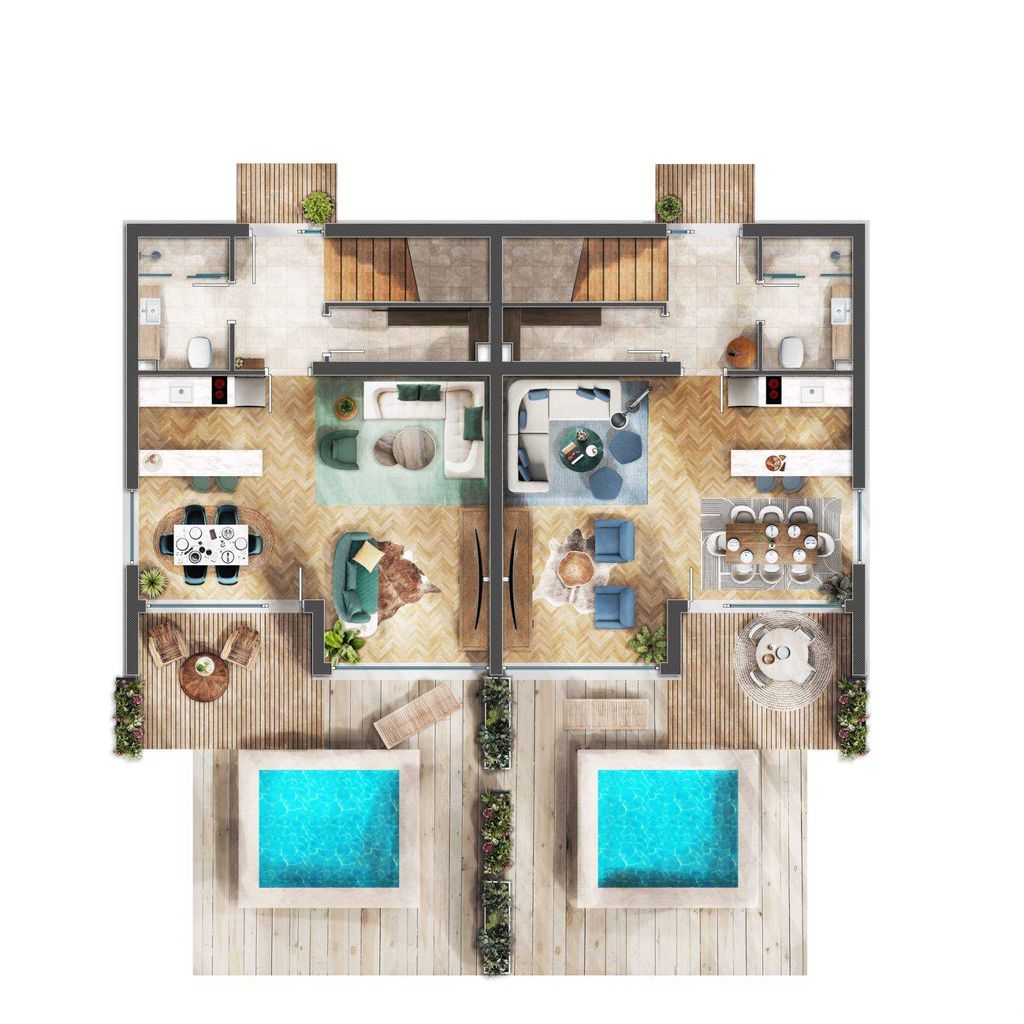 Продава се Къща в Ахелой - 227 кв.м за 1410 €/кв.м - Снимка #12