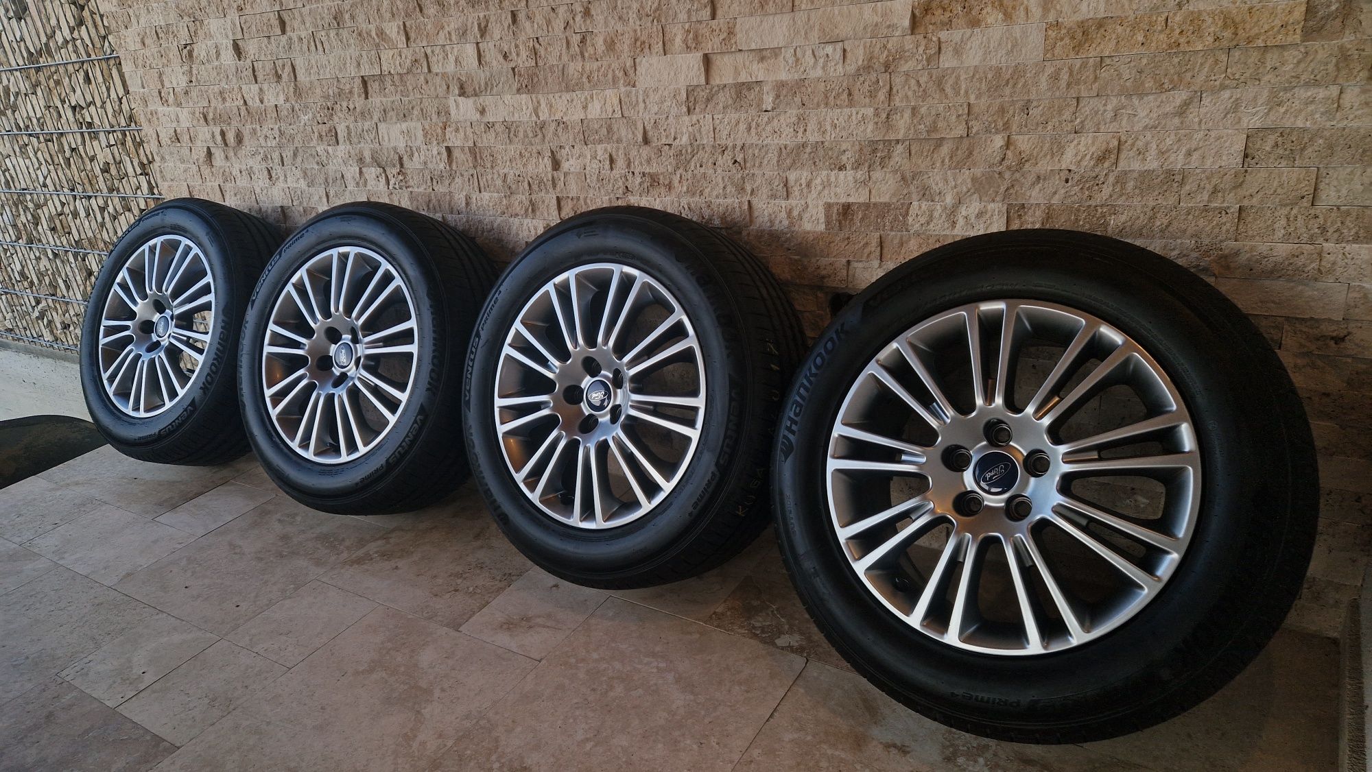 Jante aliaj originale Ford 5x108 R17 cu 235 55 17 roti kuga galaxy s m