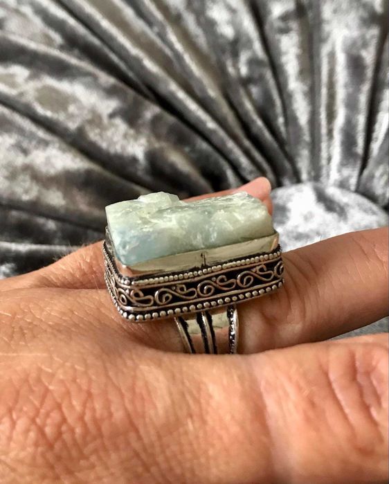 Inel Argint 925 cu Piatra Semipretioasa Kyanit/Kianit