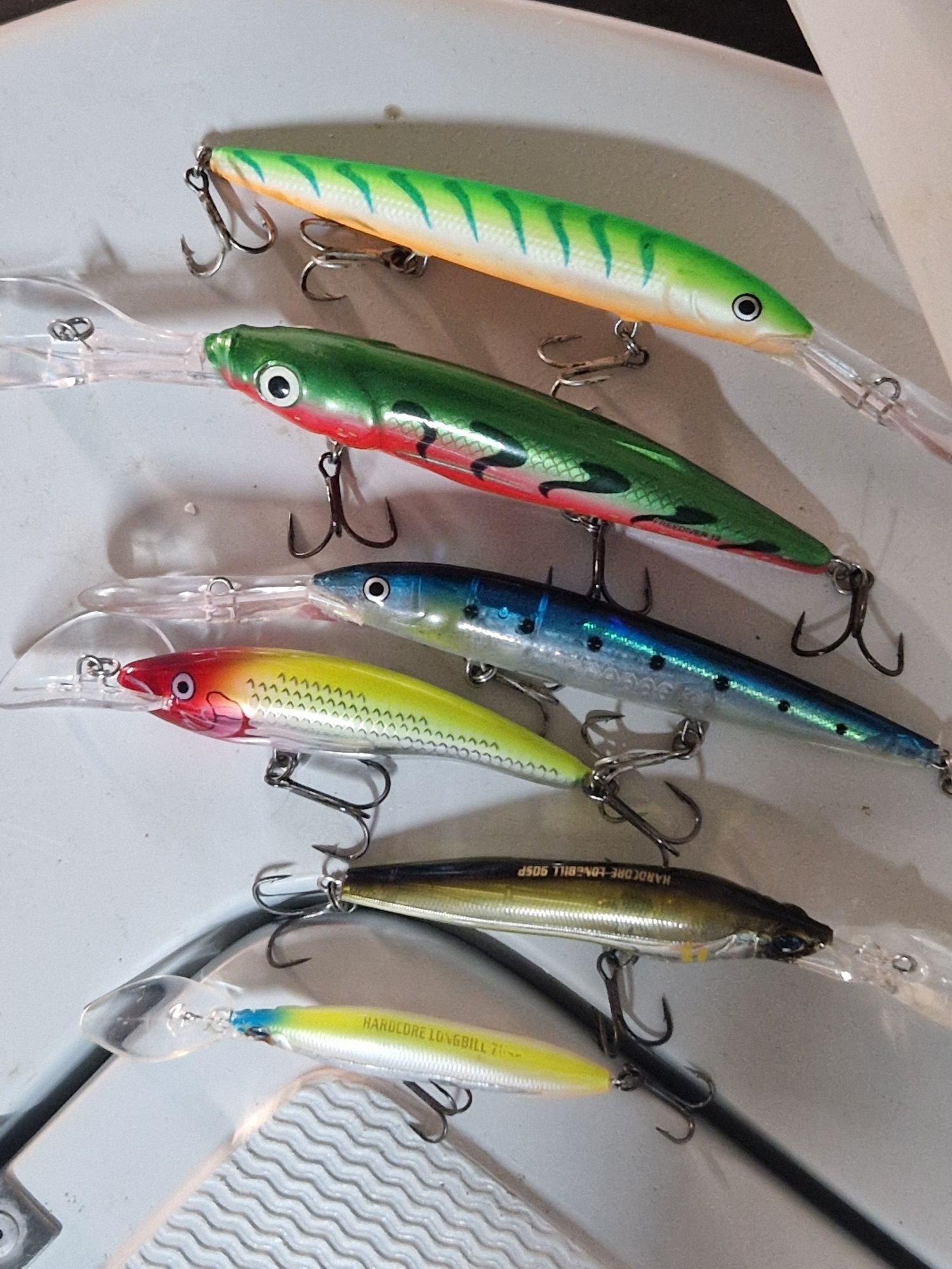Воблери за тролинг Salmo Rapala Duel за бяла риба сом щука костур