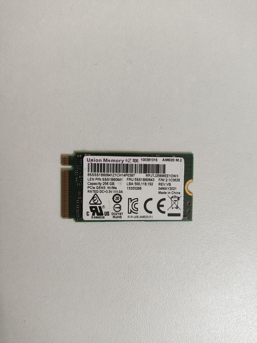 Продаю NVMe SSD (M.2)