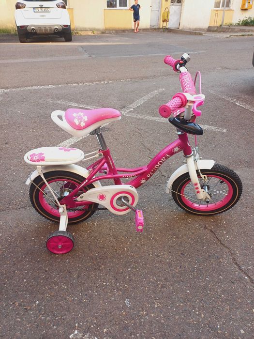 Bicicleta roz 2-4 ani