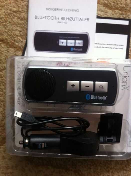 Car Kit Auto Bluetooth handsfree pentru parasolar