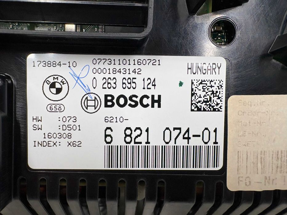 Лед километраж с хедъп БМВ Ф10 Ф11 Ф07 Ф06 Ф12 Ф01 Ф02 Дизел