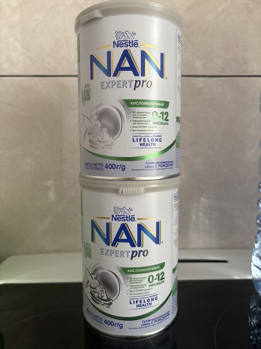 Продам смесь Nan кисломолочный 0-12
