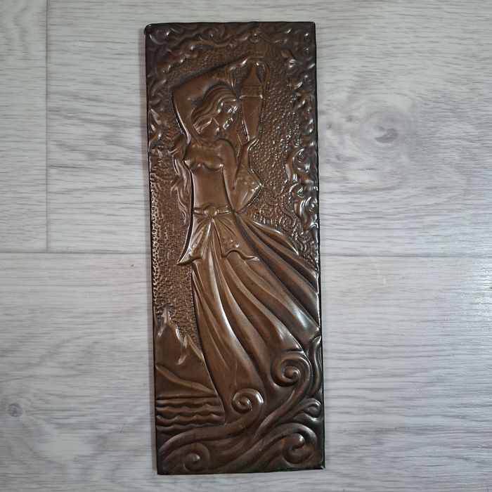 Чеканка  медная.