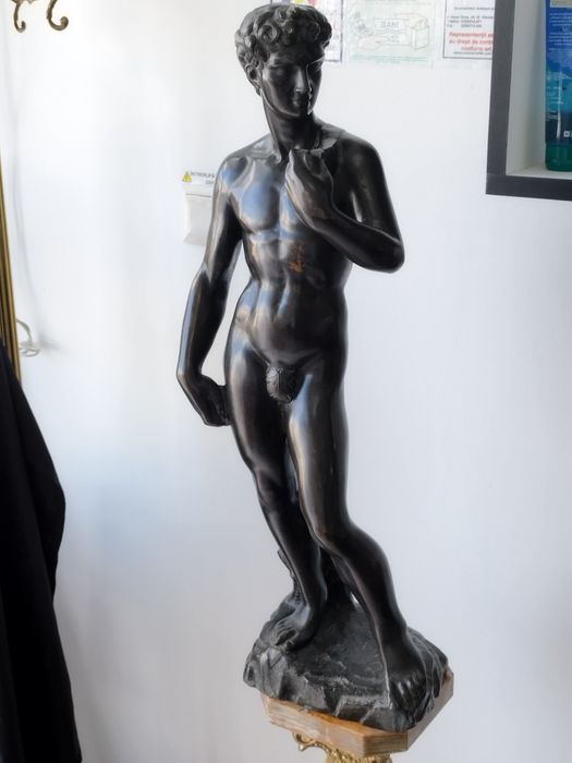 Bronz David secol XIX