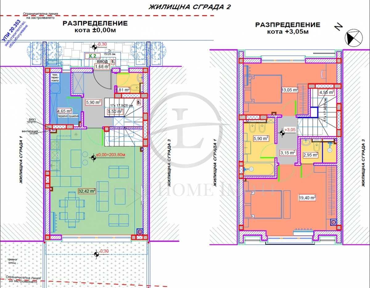 Реф. 88 Къща с двор и паркоместа