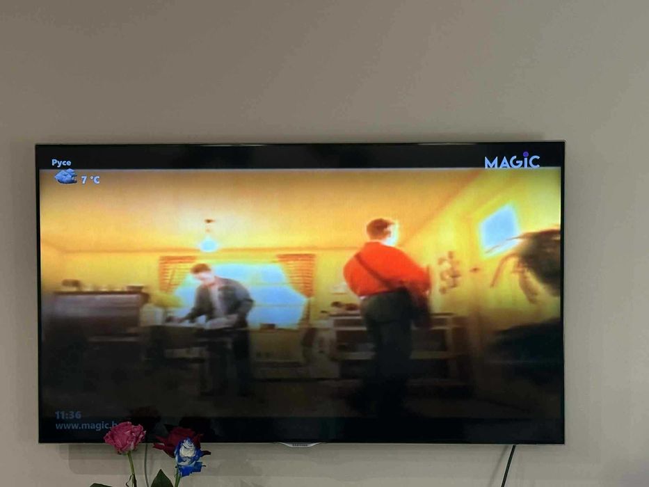 продавам телевизор Самсунг ЛЕД с развалена подсветка