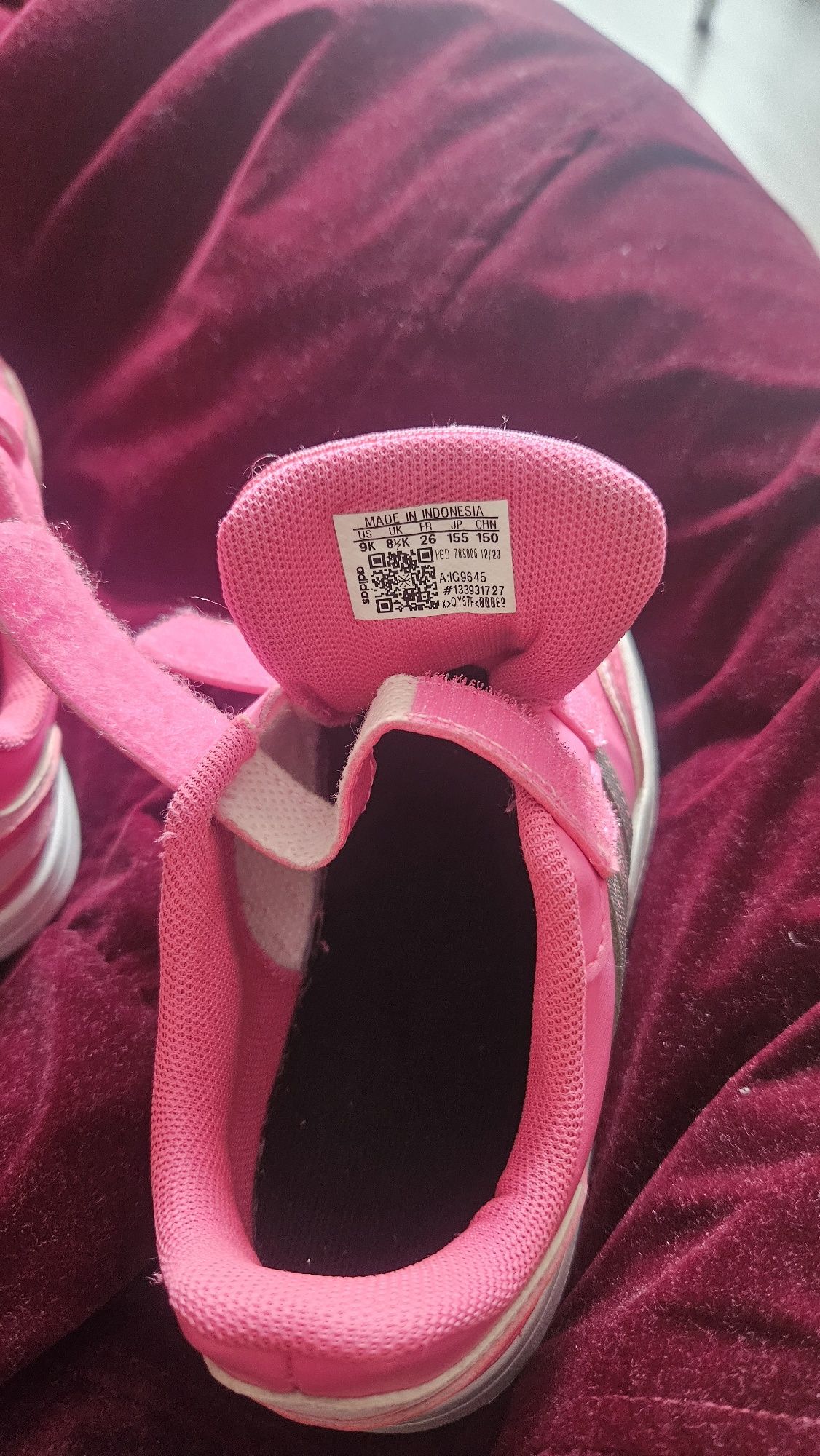 Детски маратонки за момиче Adidas