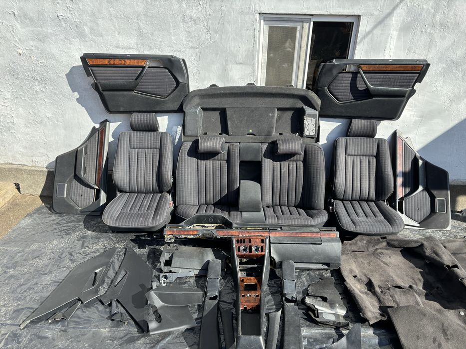 Салон сидение карты мерседес 124