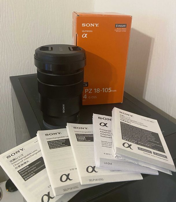 Oбектив Sony SEL 18-105mm f/4 G OSS  В ГАРАНЦИЯ