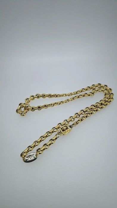 Lanț bărbatesc aur 18k 45.47gr (r)