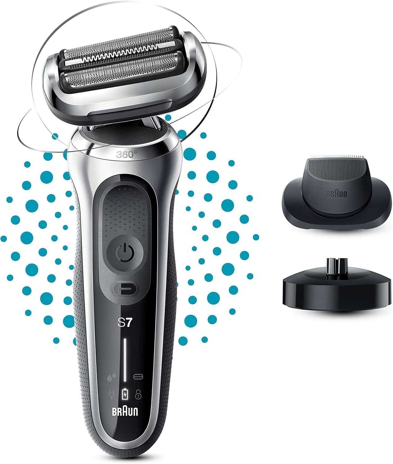 Мъжка ел. самобръсначка Braun Series 7 360° Flex EasyClick 71-S4200cs