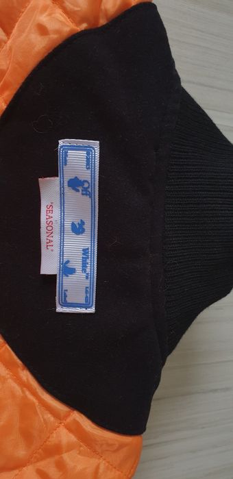 Off White  Bomber Jacket Mens Size  L ОРИГИНАЛ!  Мъжко Яке