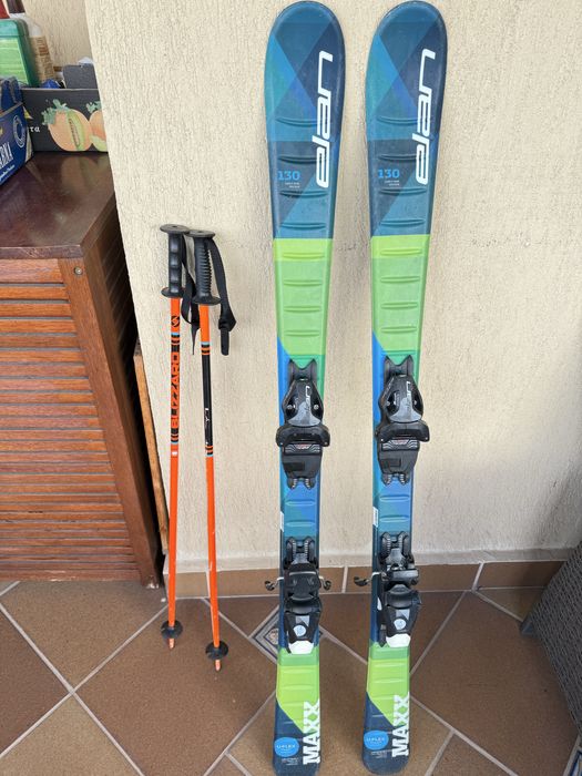 Детски ски Elan с обувки Rossignol