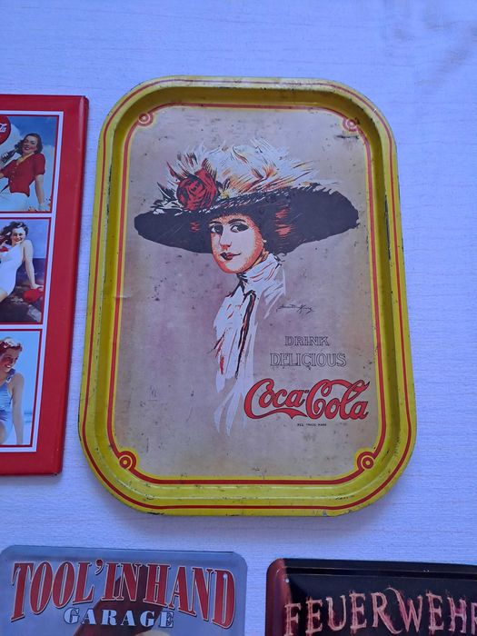 reclama tabla retro tablie metalica