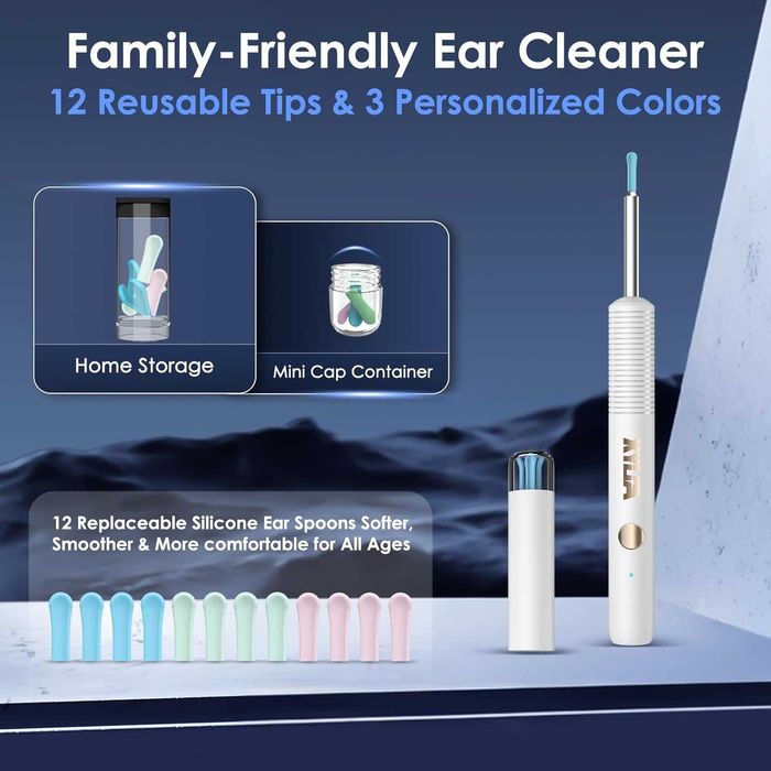 Otoscop - Curățare urechi cu cameră HD 1920P, si WiFi