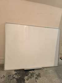 Whiteboard cu suport carioci 120x90