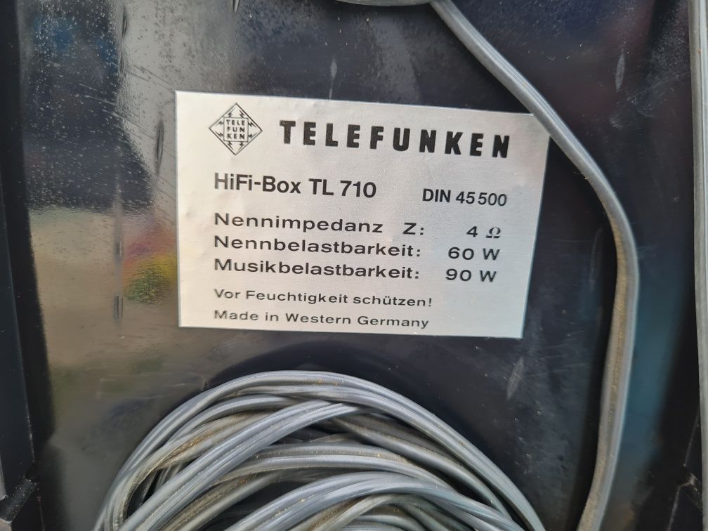 Boxe Telefunken TL-710