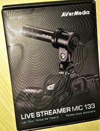 СКИДКА! Универсальный Микрофон AVERMEDIA MIC 133 Live Streamer