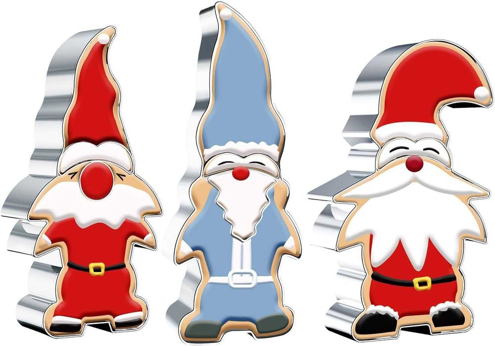 Forme pentru prăjituri de Craciun, Set de 3,4 sau 9, inox