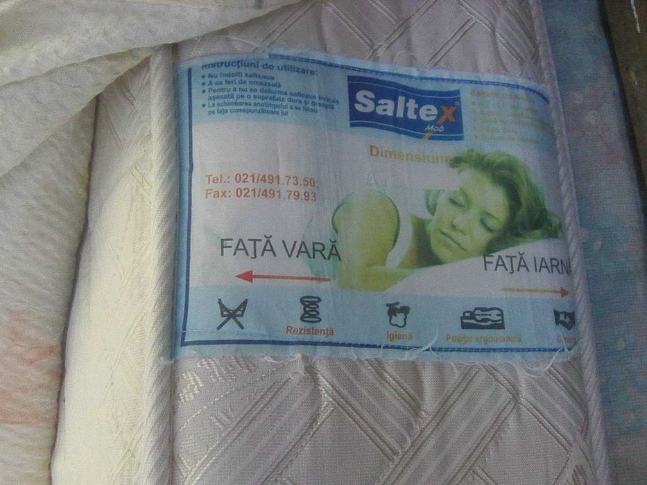 saltea saltex 200 160 24 cm memory foam