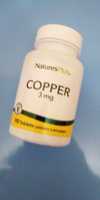 NaturesPlus, Copper, 3 mg, 90 Tablets Мед хелат