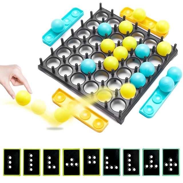 Bounce Ball, joc de masă cu mingi săltărețe pentru adulți și copii