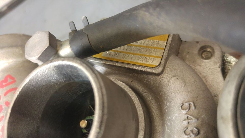 Turbina 1.4 tdci f6jb ford fiesta 5 54359710009