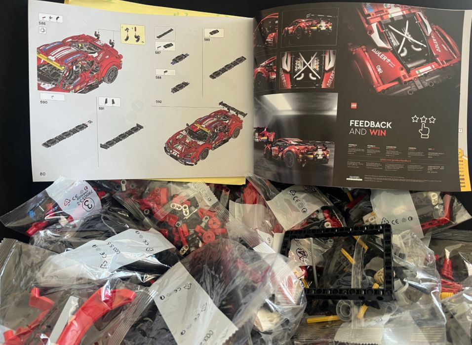 Лего ферари/ Lego Ferrari 42125