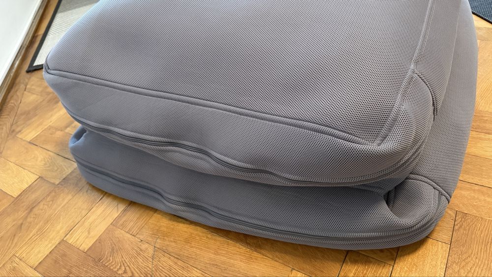 Fotoliu Puf - IKEA BUSSAN Pouf interior/exterior, gri