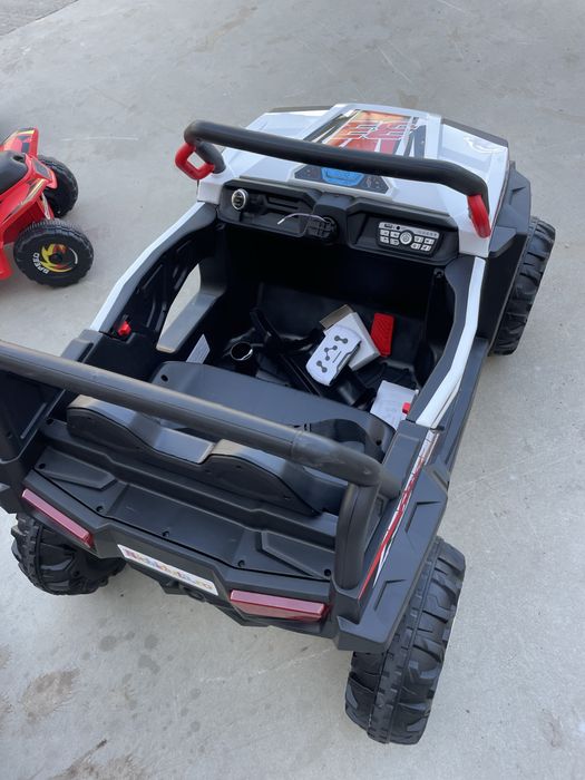 Masinuta electrica pentru copii Nichiduta Off Road 003 White 78W