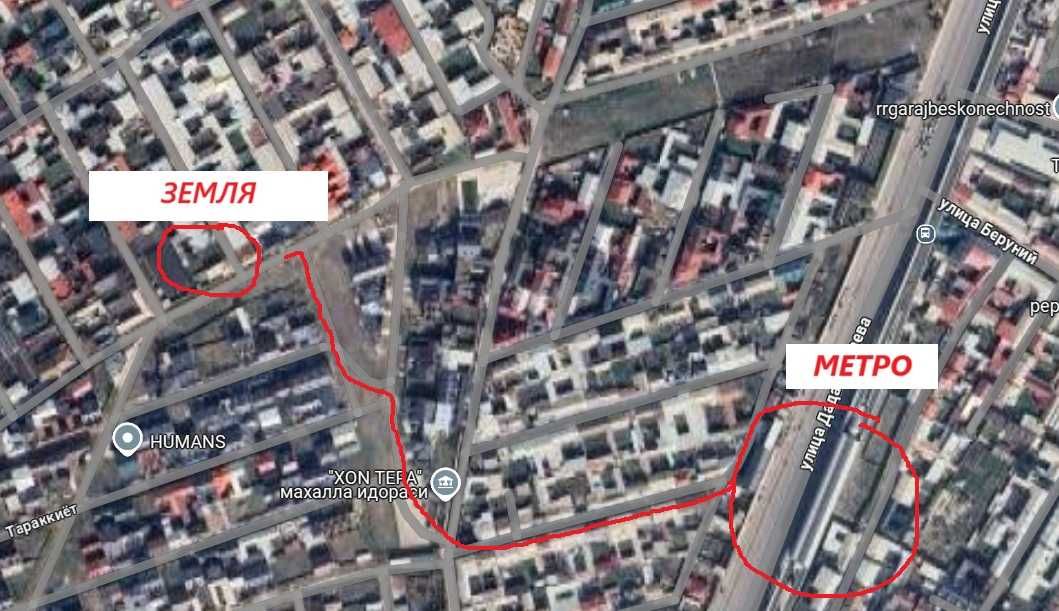 продаётся земля 5 соток в Ханабаде