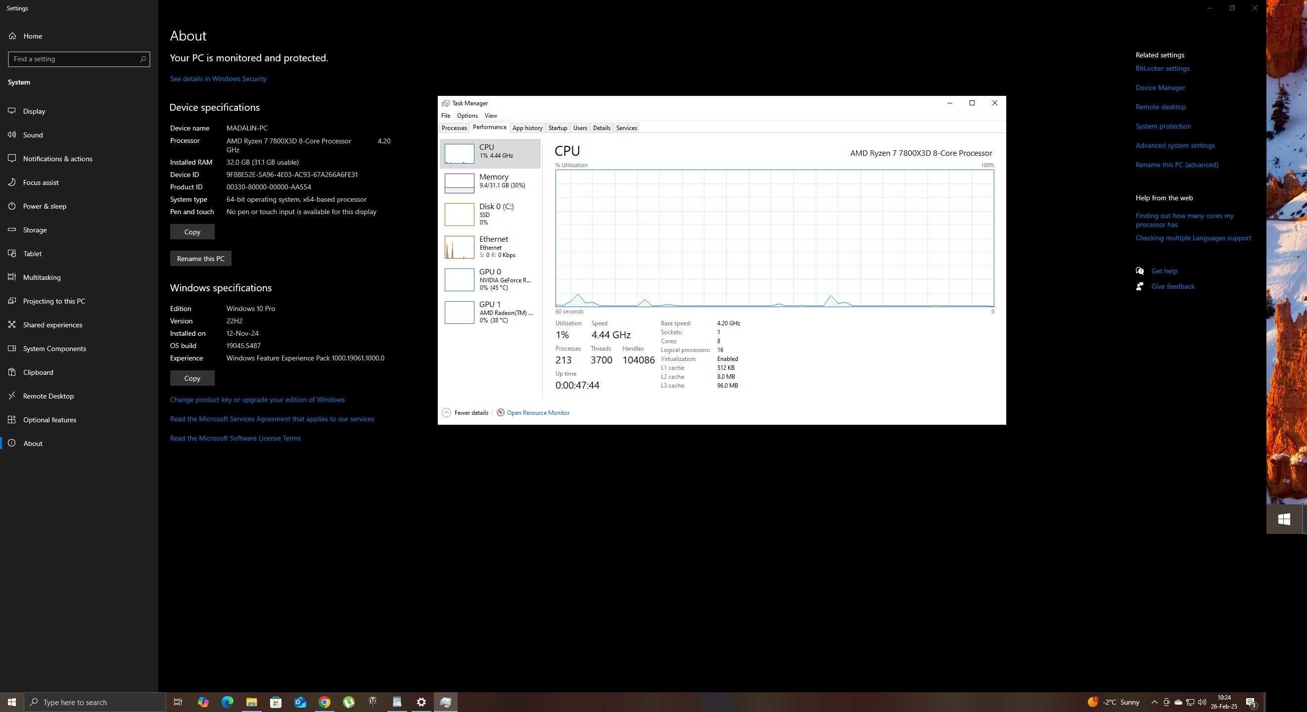 PC Gaming BLACK RTX 4070 Super  /  Ryzen 7 7800X3D  /  32 GB DDR5 AM5