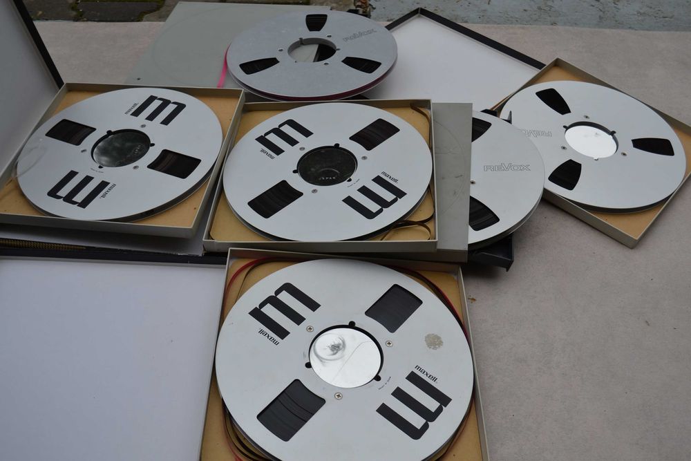 Role Benzi Revox Maxell 26 cm