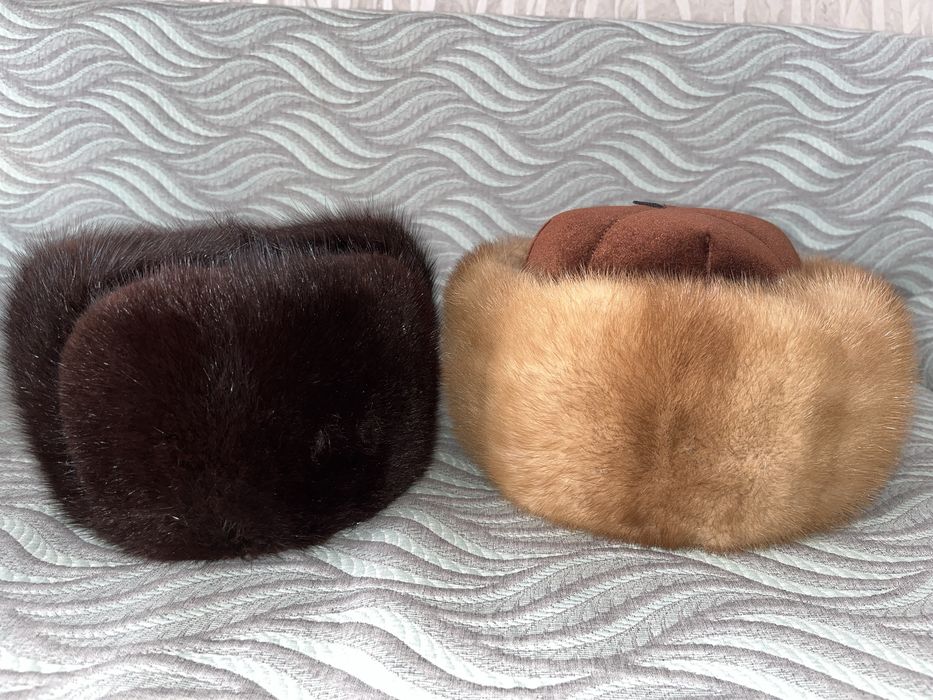 Бөрік бас киім бархат натуральный мех