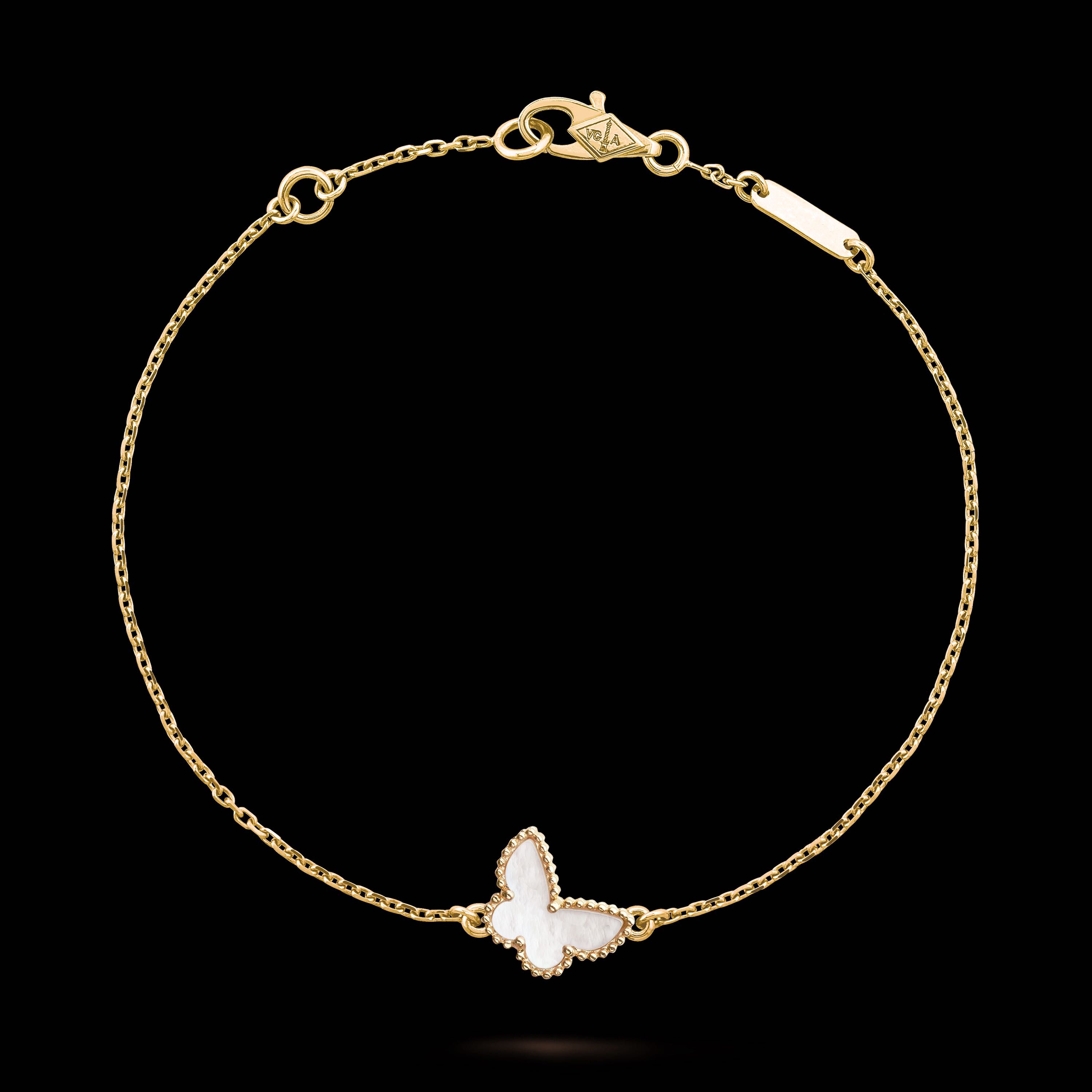 NEW Браслет Van Cleef & Arpels Sweet Butterflies VCARF6900