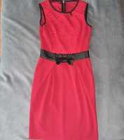 Стилна рокля в червен цвят