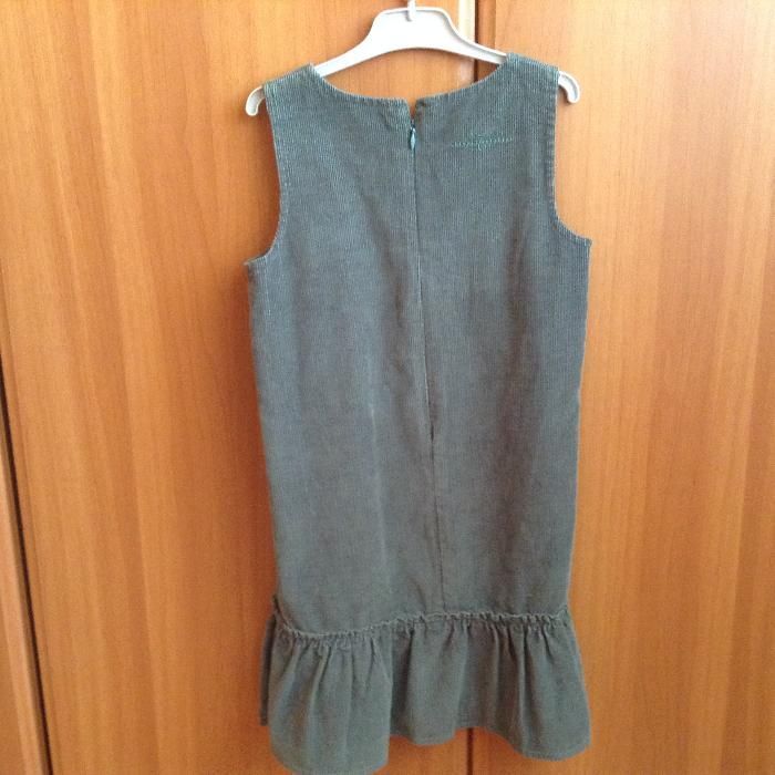 Rochie-sarafan din velur