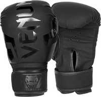 Боксови ръкавици за деца, тренировъчни, 113,4 грама, черни, XS