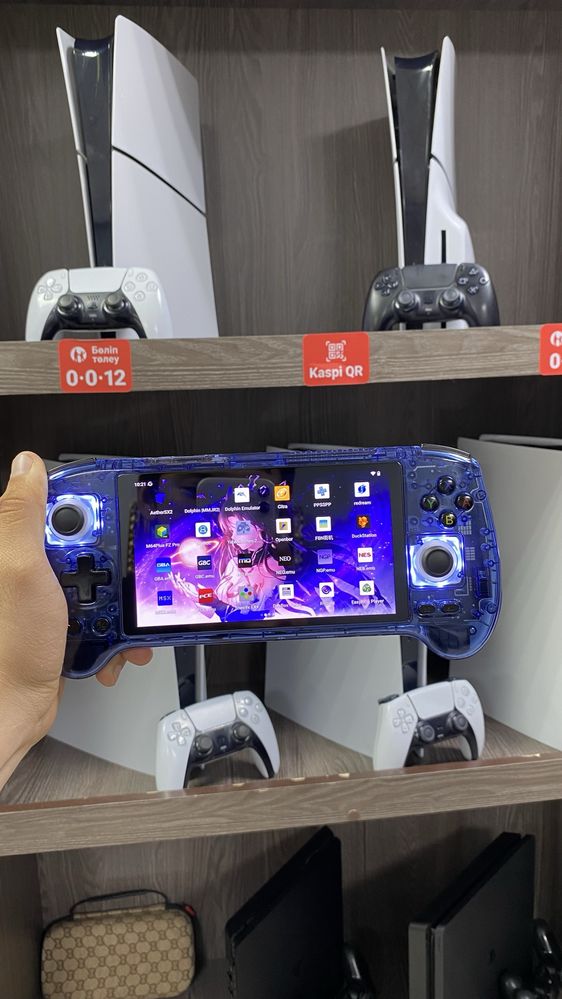 Anbernic RG 566 OLED. Портативная приставка с поддержкой PSP, PS2, NS
