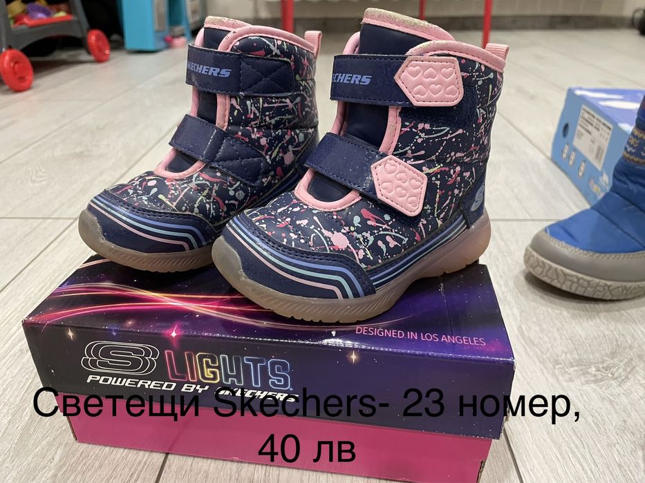 Боти Skechers с велкро
