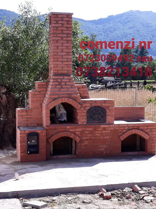 Grătare din cărămidă de gradina