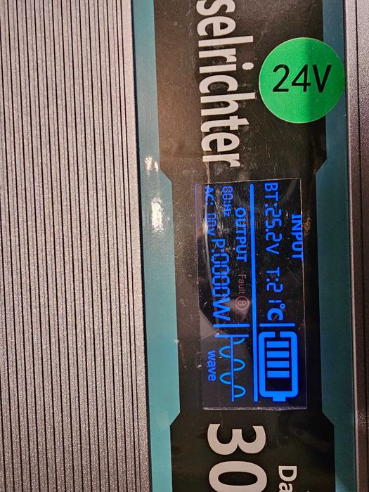 Invertor FLAMEZUM 24V 3000W 6000W Peak Amazon Germania Etrepow jiguun