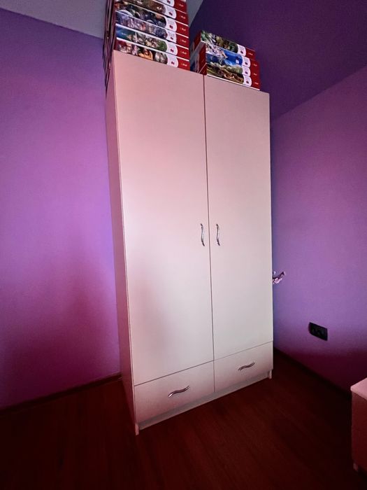 set mobilier dormitor | dulap | pat | noptiere | saltea