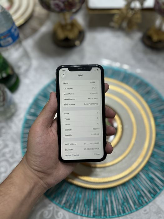 Iphone 11 85% 128tali