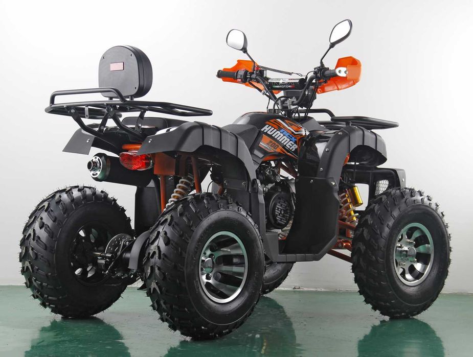 Atv NCX Mega Hummer 10" 200cc 4T benzina portocaliu janta aluminiu