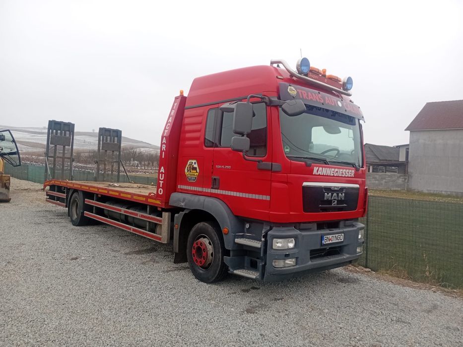 Man TGM 290 / platforma  350.000 km reali /15 T