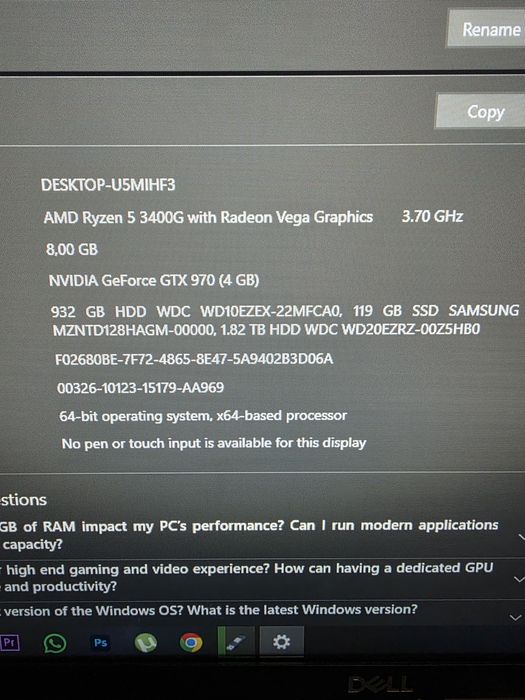 Unitate amd ryzen 5